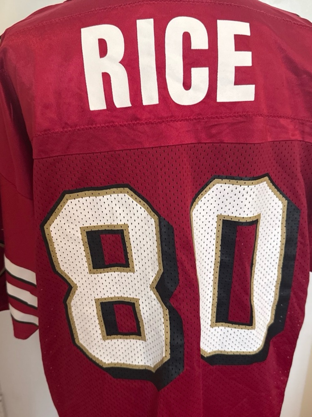 Vintage Champion Jerry Rice #80 San Francisco 49ers Jersey Size 48 Made USA